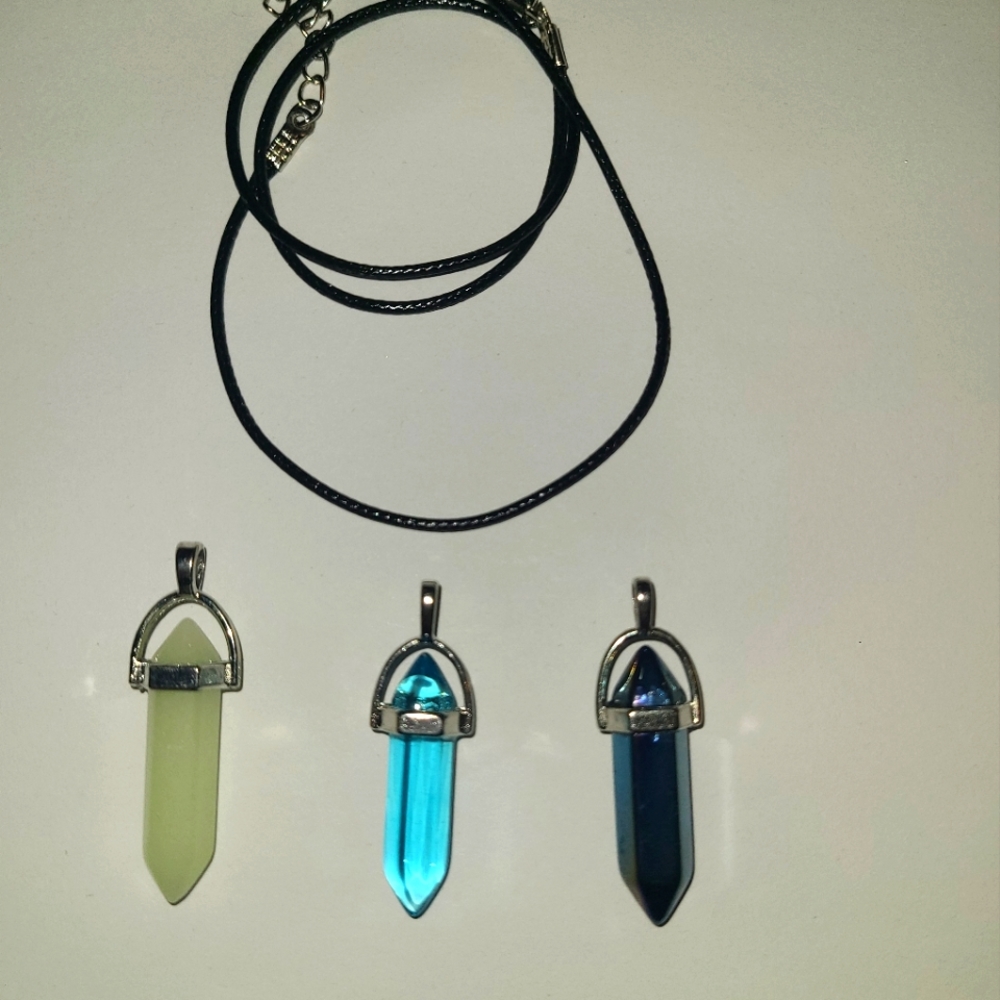 Interchangeable Healing Crystal Necklace